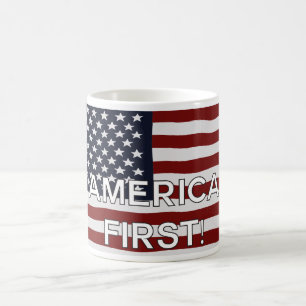 Amerikas erste US-Flagge Kaffeetasse