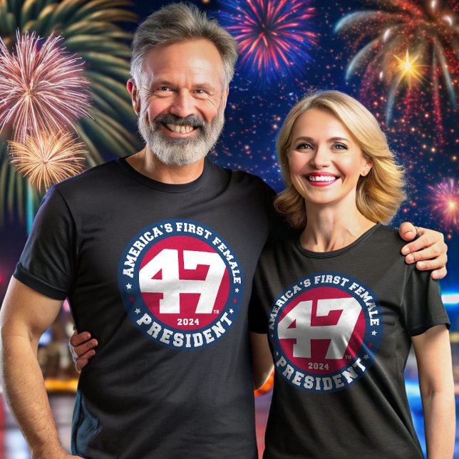 Amerikas erste weibliche Präsidentenwahl 2024 T-Shirt (Von Creator hochgeladen)