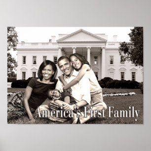 Amerikas erstes Familien-Plakat Poster