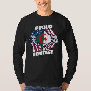 Amerikas Erwachsen mit algerischen Wurzeln stolz a T-Shirt