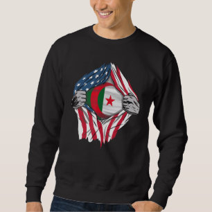 Amerikas Erwachsenenalter mit algerischen Wurzeln Sweatshirt