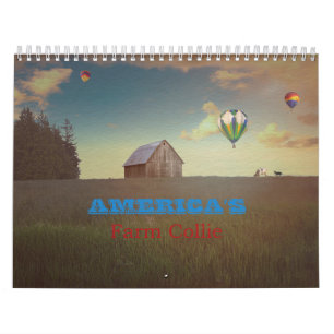 Amerikas Farm Collie Kalender
