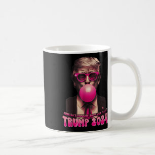 Amerikas Favorit Verurteilte Felon Pink Trump Bubb Kaffeetasse