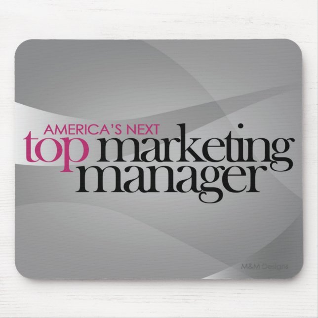 Amerikas folgender SpitzenMarketings-Manager Mousepad (Vorne)