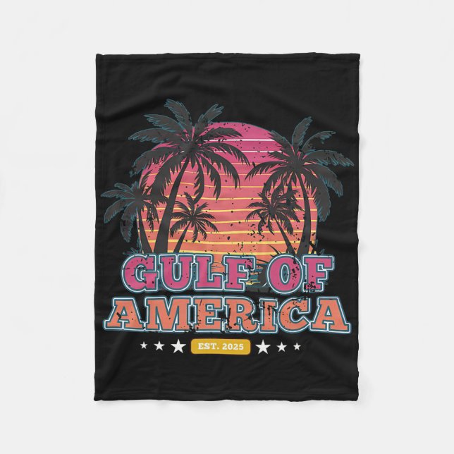 Amerikas Golf-Mexiko Fleecedecke (Vorderseite)