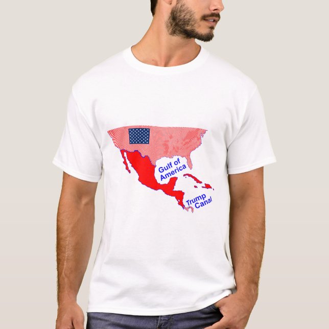 Amerikas Golf, Trump-Kanal-T - Shirt (Vorderseite)