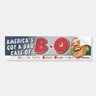 Amerikas got einen schlechten Fall von BO Autoaufkleber