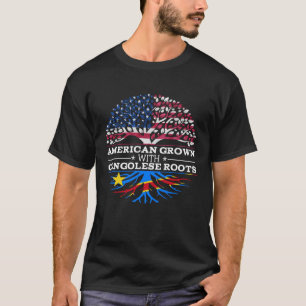 Amerikas Grown mit kongolesischen Roots DR Kongo T-Shirt