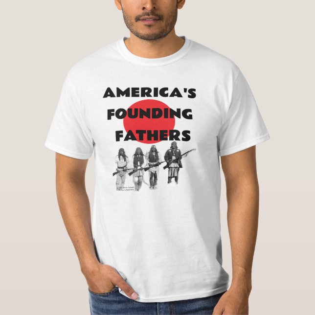 Amerikas Gründungsvater: Amerikas amerikanisches I T-Shirt (Vorderseite)