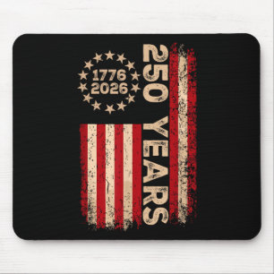 Amerikas Halb-Quinquennial 4. Juli 2026 250 Jahre Mousepad
