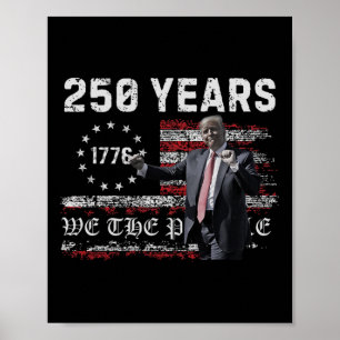 Amerikas Halb-Quinquincentennial 4. Juli 2026 250 Poster