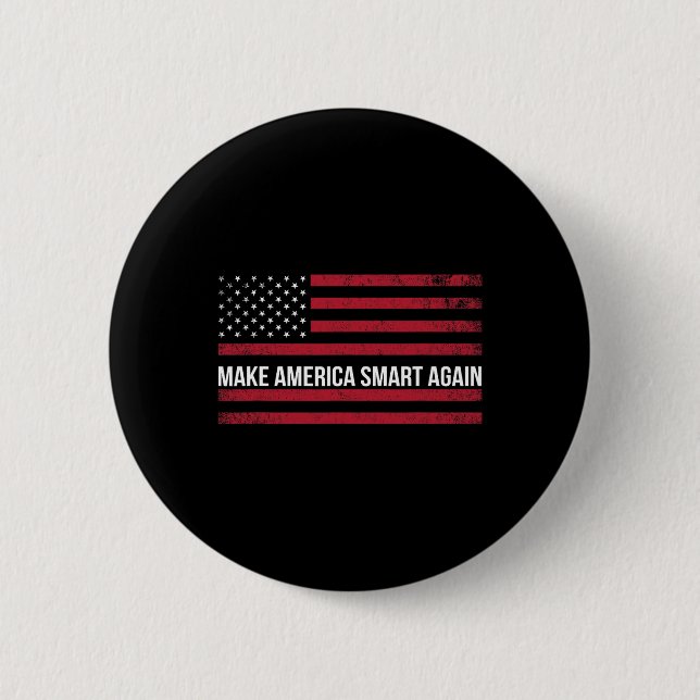 Amerikas Intelligenz wieder zum "Science März Eart Button (Vorderseite)