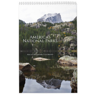 Amerikas Kalender der Nationalparks