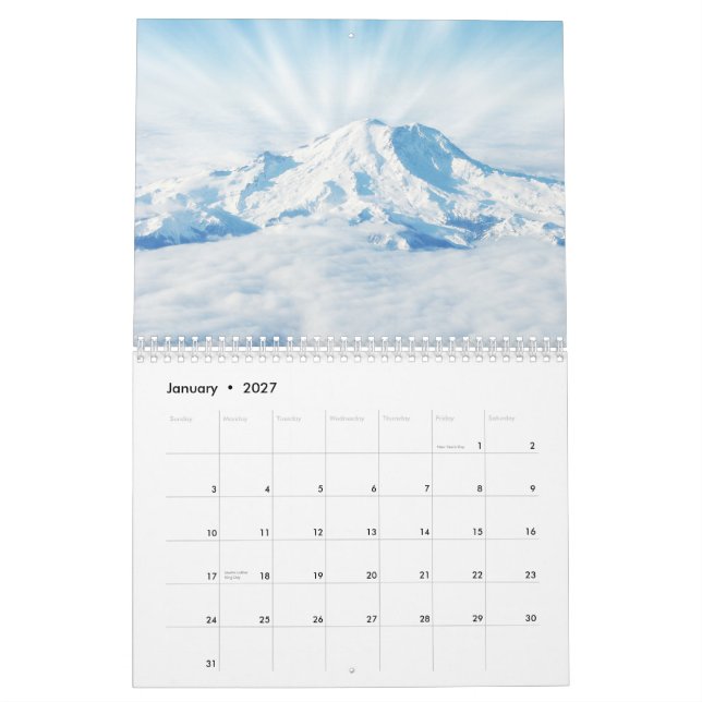 Amerikas Kalender der Nationalparks (Jan 2027)