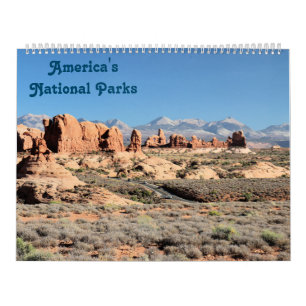 Amerikas Kalender der Nationalparks