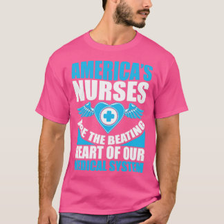 Amerikas Krankenschwestern sind das schlagende Her T-Shirt