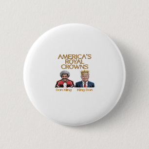 Amerikas Kronen und Don Grafik Button