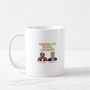 Amerikas Kronen und Don-Grafik Kaffeetasse