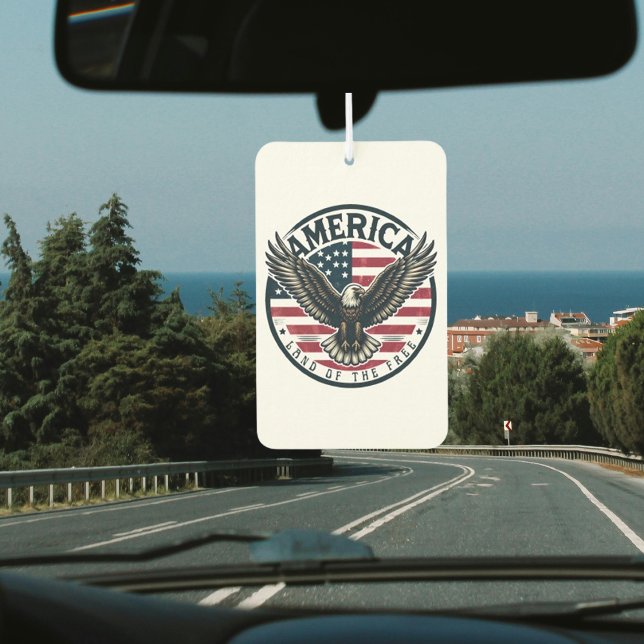 Amerikas Land der Fresheners der freien Autoluft Autolufterfrischer (Von Creator hochgeladen)