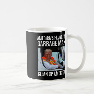 Amerikas liebster Gargenmann säubert Amerika. Kaffeetasse