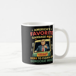 Amerikas liebster Gargenmann Trump fährt in Garge Kaffeetasse