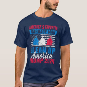 Amerikas liebster Müllmann säubert Amerika T-Shirt