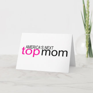 Amerikas nächste oberste Mama Feiertagskarte