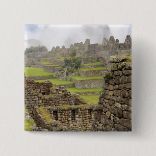Amerikas, Peru, Machu Picchu. Die antike Button