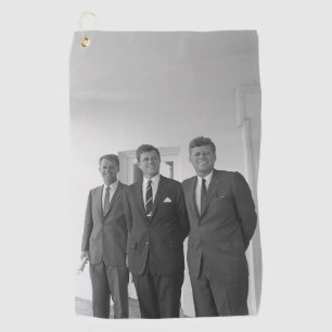 Amerikas Präsident John Kennedy & Brüder, Camelot Golfhandtuch