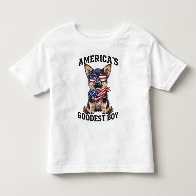 Amerikas schönster Hirte Kleinkind T-shirt (Vorderseite)