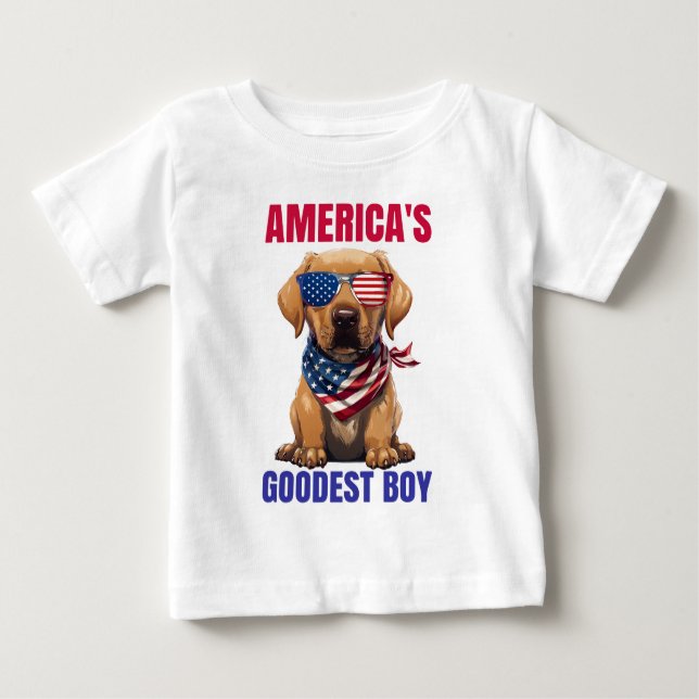 Amerikas schönstes Labrador Baby T-shirt (Vorderseite)