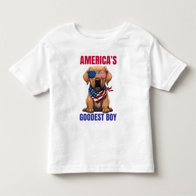 Amerikas schönstes Labrador Kleinkind T-shirt (Vorderseite)