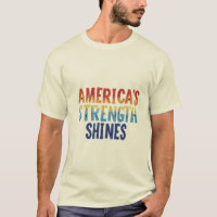 "Amerikas starke Schlampen - Patriotischer T - Shi
