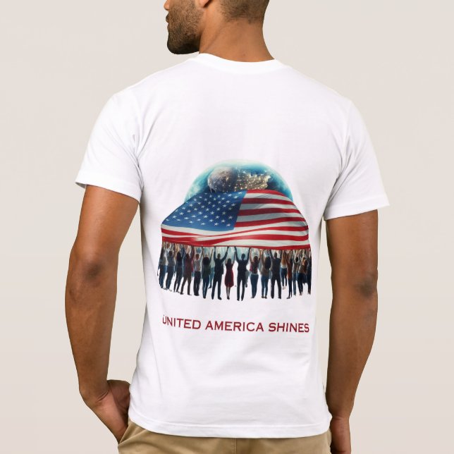 Amerikas starke Schlangen T-Shirt (Rückseite)
