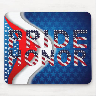 Amerikas Stolz und Ehre Mousepad