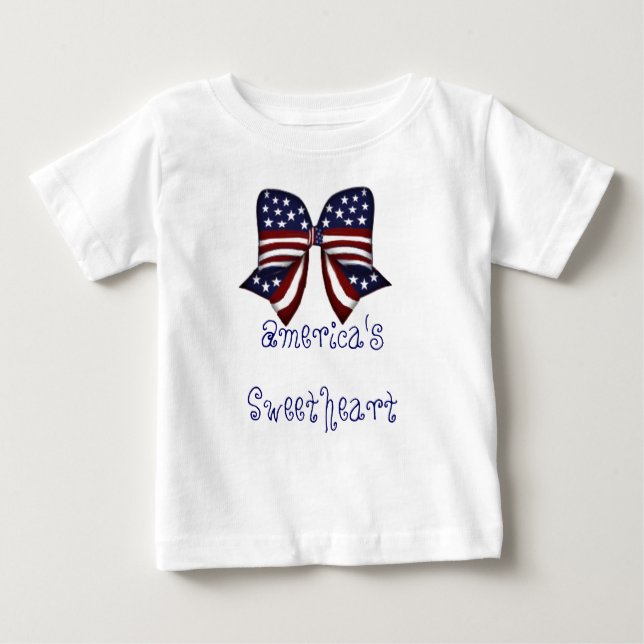 Amerikas Sweetheart Baby T - Shirt (Vorderseite)