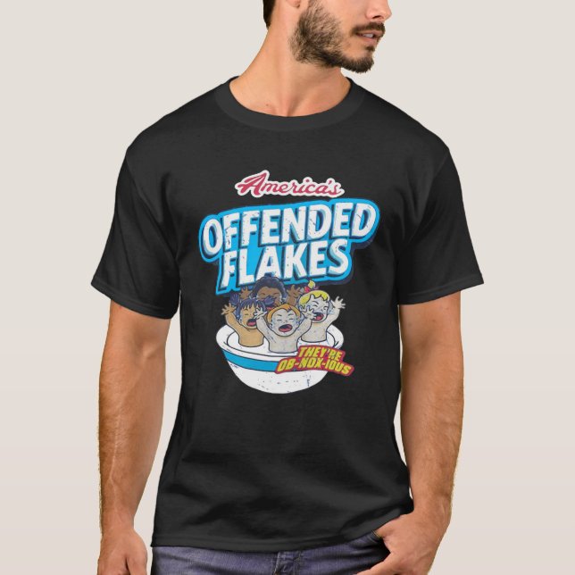 Amerikas T - Shirt der ungesetzten Flakes  (Vorderseite)