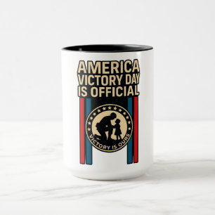 Amerikas Tag des Sieges – Ehre den Tapferen heute! Tasse