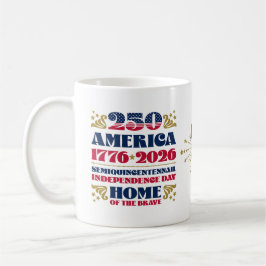 Amerikas Tasse zum 250. Jahrestag