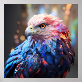 Amerikas Traum - Fantastischer Adler Poster