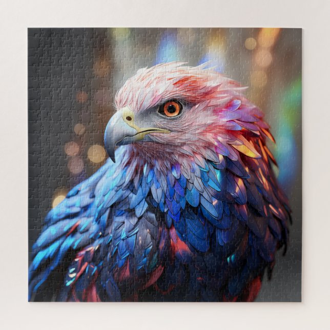 Amerikas Traum - Fantastischer Adler Puzzle (Vertikal)