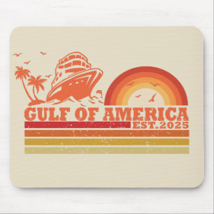 Amerikas Vintager amerikanischer Patriotismus im G Mousepad