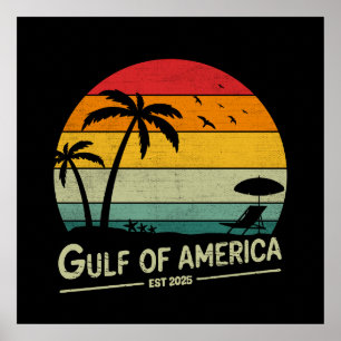 Amerikas Vintager amerikanischer Patriotismus im G Poster