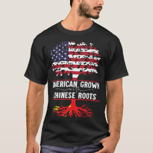 Amerikas Wachstum mit chinesischen Wurzeln T-Shirt