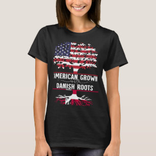 Amerikas Wachstum mit dänischen Wurzeln T-Shirt