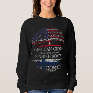 Amerikas Wachstum mit finnischen Wurzeln Finnland Sweatshirt