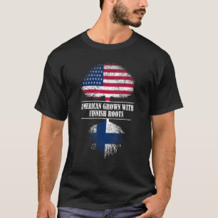 Amerikas Wachstum mit finnischer Wurzel Finnland F T-Shirt