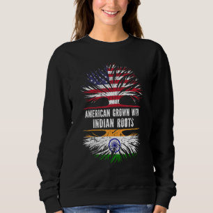 Amerikas Wachstum mit indischen Wurzeln Die USA ke Sweatshirt