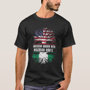 Amerikas Wachstum mit nigerianischen Wurzeln USA F T-Shirt