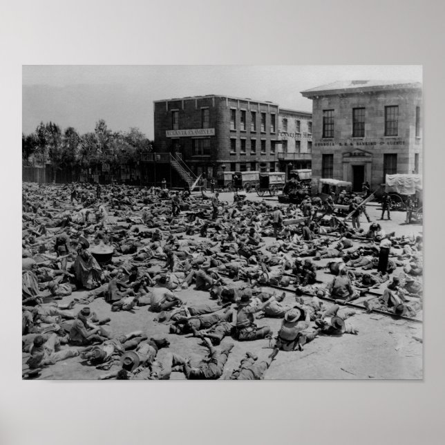 Amerikas Ziviler Krieg Poster (Vorne)